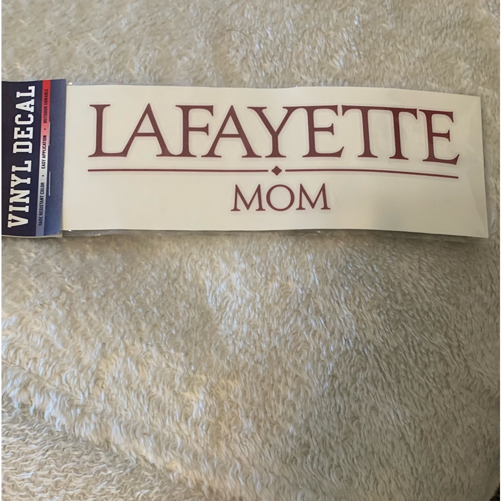 Lafayette car decal never opened